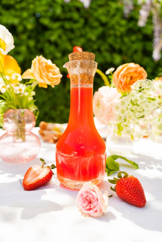 Strawberry Rose Syrup