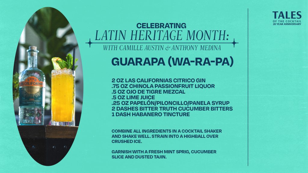 Celebrating Latin Heritage Month:”Ven, te invito un trago” 