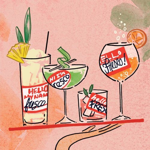 The Fresco Cocktail Is Open For Your Naming Needs