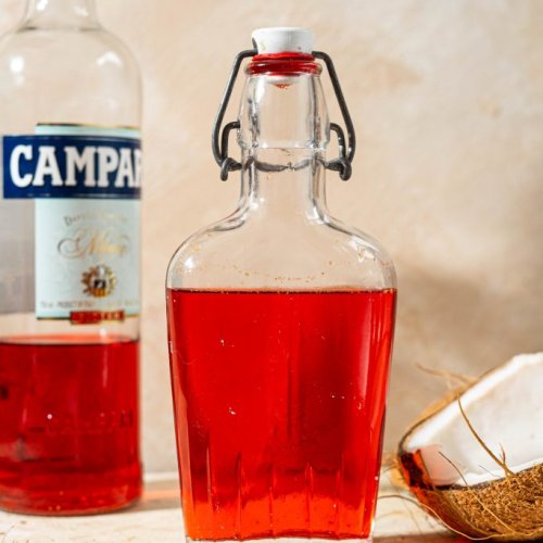 Fat Washed Coconut Campari & How To Fat Wash Sprits