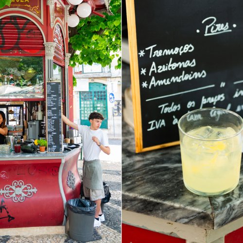 Lisbon’s Lemony Amarguinha Thrives At This Century Old Drink Kiosk