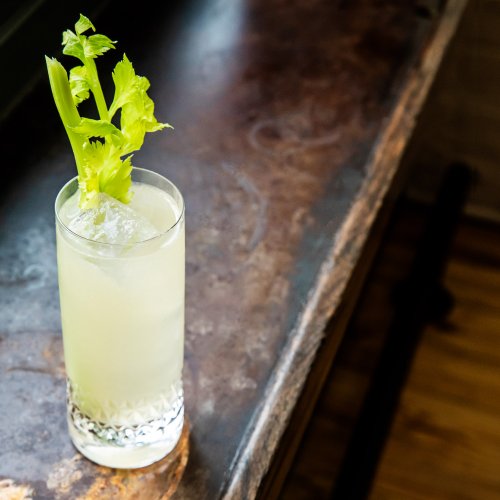 Mezcal And Celery Soda Were Made For Each Other