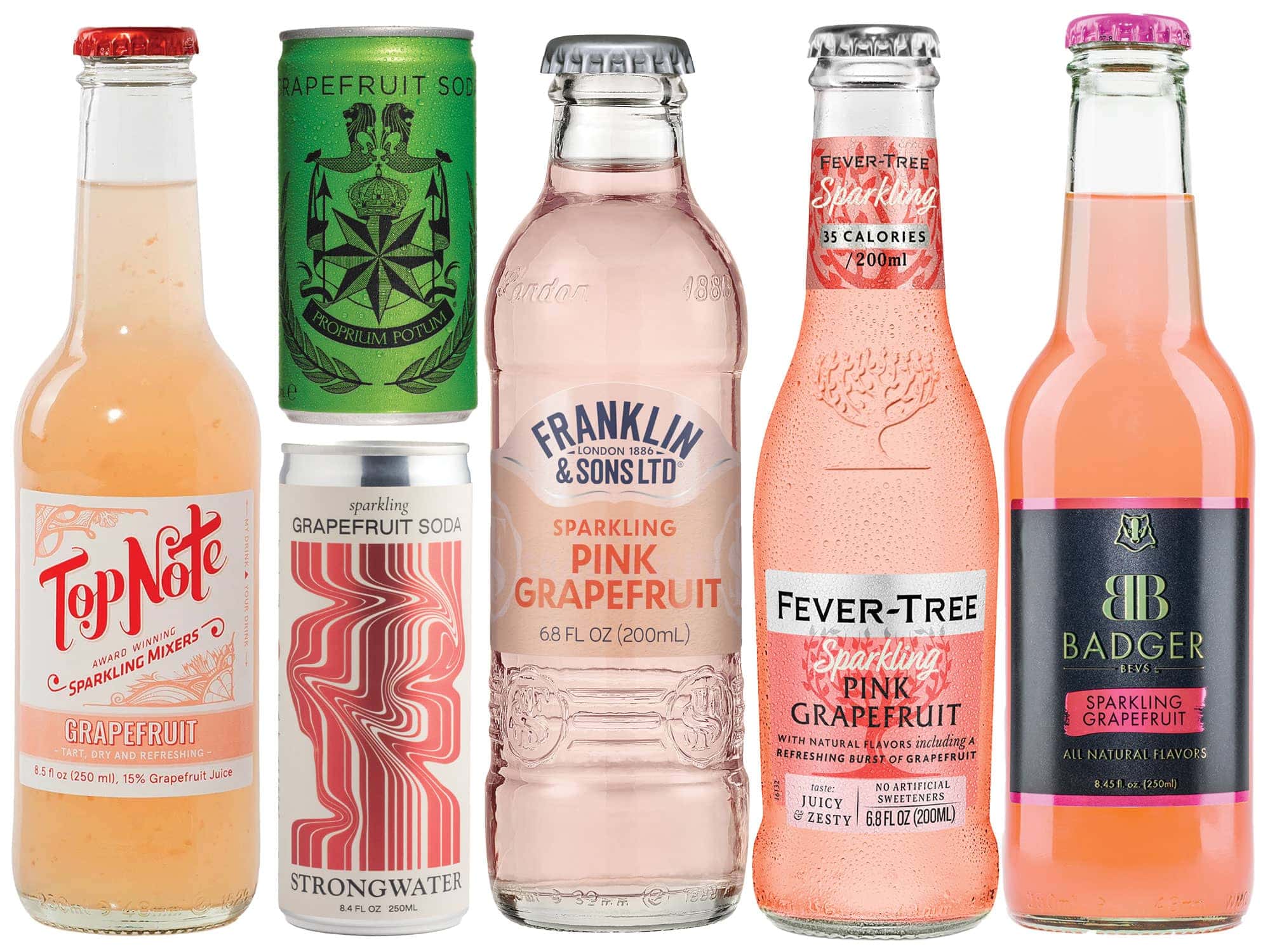 Taste Test: Grapefruit Sodas