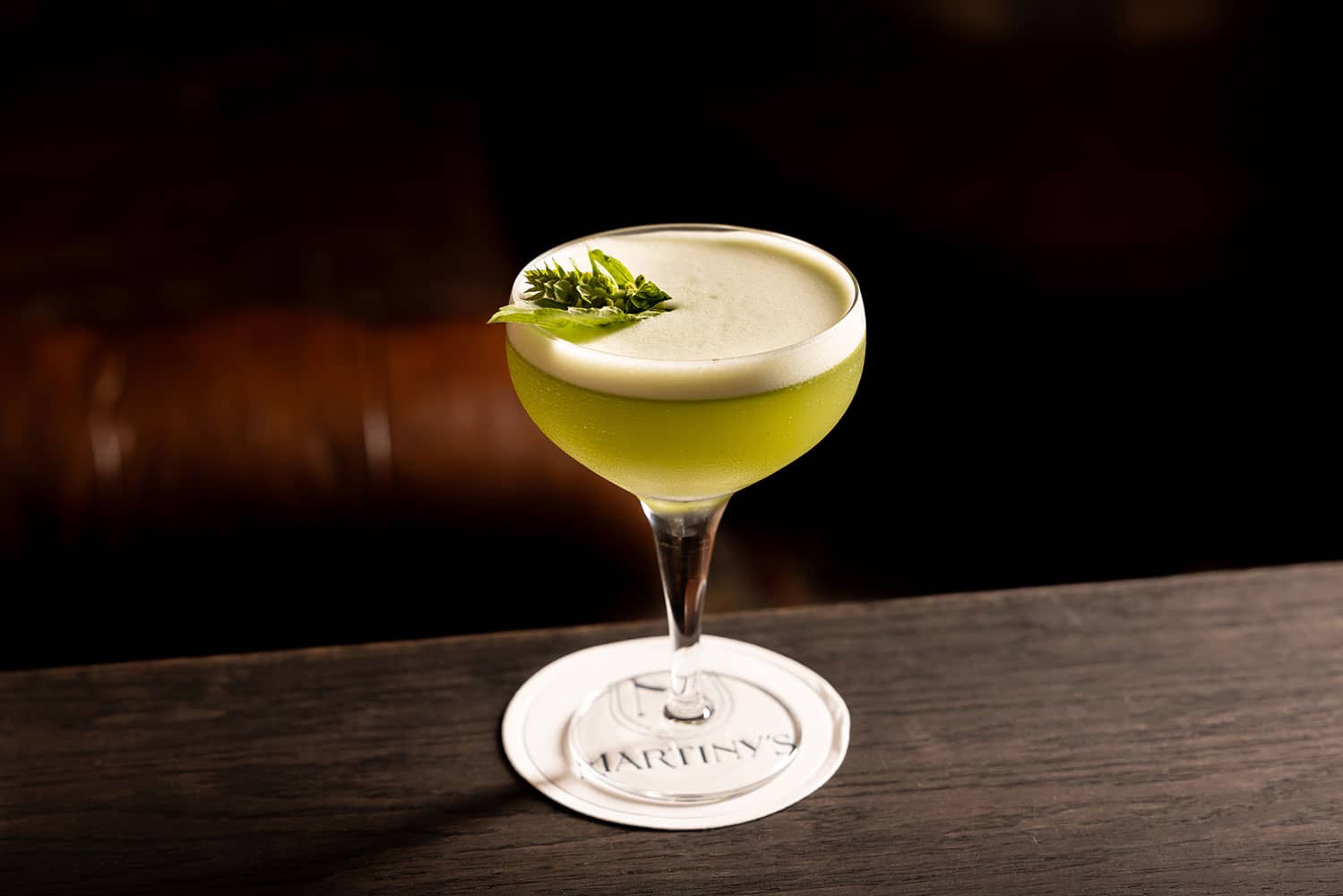 Fresh Basil Cocktails
